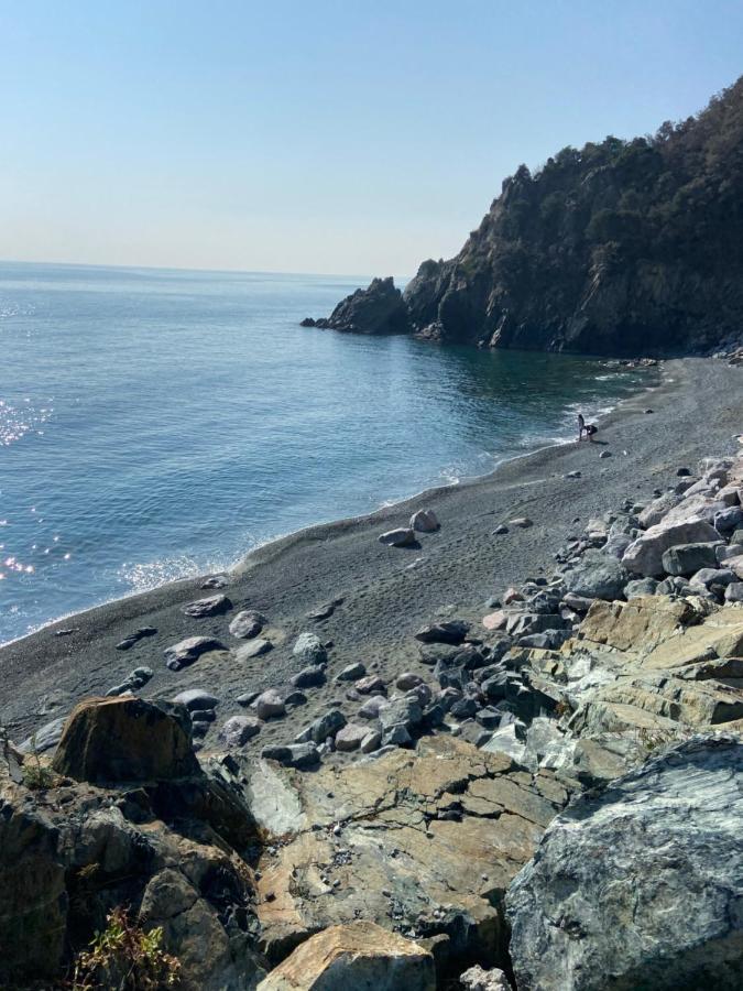 Appartamento Con Terrazza Vista Mare A 50 Mt Arenzano Kültér fotó